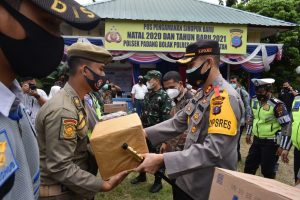 Jelang Natal Dan Tahun Baru, Forkopimda Paluta Tinjau Pos Pam Gereja