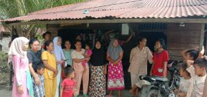 Persis Tali Jemuran, Wayar PLN Di Seputaran Lk IV Kel Sei Berombang Mengancam Nyawa Manusia
