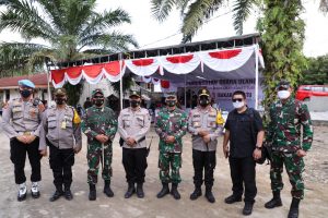 Kapolda Sumut dan Pangdam I/BB Cek Pelaksanaan PSU di Kab. Labusel