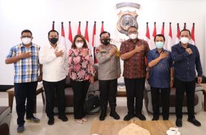 Audiensi Dengan Bawaslu RI, Kapolda Sumut Bahas Kesiapan Pengamanan PSU di 3 Kabupaten 