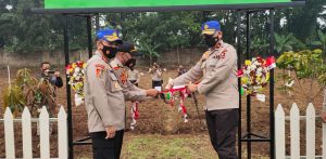 Kasetukpa Lemdiklat Polri Resmikan Ginger Garden WSA 50