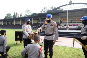 Kasetukpa Polri Pimpin Upacara Pembukaan Bintara Lemdik dan Orientasi Pengenalan Lingkungan Siswa SIP 50 (WSA)