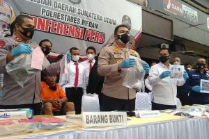 Pelaku Begal Sadis di Jalan Asrama Beserta Penadahnya Ditangkap Tim Gabungan Polrestabes Medan dan Ditreskrimum Polda Sumut