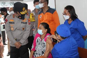 Percepat Vaksin Personil, Kapoldasu : Zona Merah Atensi