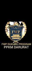 Percepat Pemulihan Ekonomi Nasional Dan Mengurangi Penyebaran Covid-19, FWP Dukung PPKM Darurat 