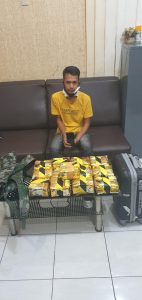 Ditresnarkoba Poldasu Tangkap kurir Narkoba, Bawa Sabu Seberat 13 Kg