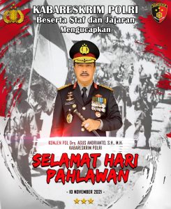 Komjen Agus Andrianto: Menghormati Petani dan Penyapu Jalan Bentuk Penghormatan kepada Pahlawan