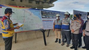 Kapoldasu Tinjau Progres Proyek Nasional Pekerjaan Pembangunan Jalan Tol Junction Tebing Tinggi”