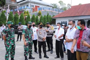 Kapoldasu dan Kasdam I/BB Turun Langsung cek Pilkades Taput, himbau “Jaga Persaudaraan”