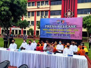 Dit Reskrimum Poldasu Rilis Data Kendaraan Hasil Ops Kancil Toba 2021, Kabid Humas : Kami akan kembalikan kepada pemiliknya