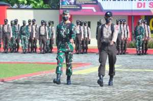 Pelatihan Integrasi Siswa TNI-Polri di SPN Hinai Polda Sumut, Ka SPN : Tingkatkan Soliditas