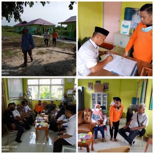 4 LOKASI SEKOLAH TINGKAT SLTA DI KEC. RUPAT DIHADIRI TIM PENGUKURAN SERTIGIKASI LAHAN KEPEMILIKAN SEKOLAH SEBAGAI ASET NEGARA
