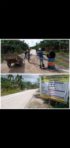 PENINGKATAN JALAN DESA DARUL AMAN KEC.RUPAT RAMPUNG AWAL DESEMBER 2021 SEPANJANG 159 X5 METER    