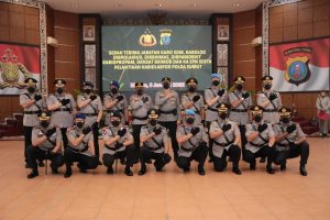 Kapolda Pimpin Sertijab PJU Polda Sumut