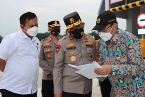 Hampir Rampung, Kapolda Sumut Cek Tol Binjai-Stabat