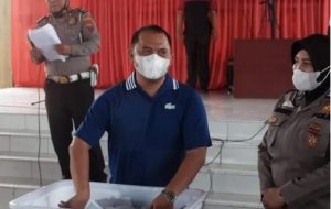 Bupati Labuhanbatu Hadiri Acara Undian Door Prize Gebyar Vaksinisasi Massal