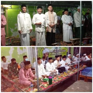 Kades Teluk Lecah Ali Nasikin, Selaku Tuan Rumah Adakan Solawat Dan Burdah Sambut Bulan Suci Ramadhan Tahun 2022 M, 1443 H 