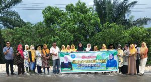 SBM Bersama DLH Labuhanbatu Tanam Singkong Di Lokasi Sampah Liar