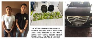 Polda Sumut Sita 99 Kg Sabu diduga Jaringan Internasional