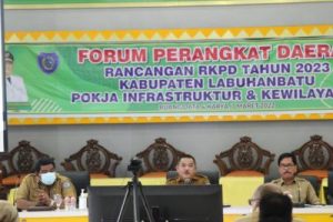 Sekdakab Labuhanbatu Membuka Forum Perangkat Daerah Rancangan RKPD Tahun 2023