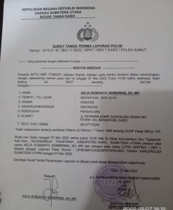 Perusak Pagar PT BUK Lecehkan Wibawa Forkopimda Karo   