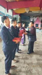 Pesta Bona Taon raja Sitorus periode 2022-2024 Cukup Meriah Dan Dihibur Artis Batak Trio Rajumi
