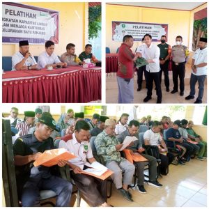 TINGKATKAN KAPASITAS LINMAS JAGA KAMTIBMAS, TUGAS DAN FUNGSI RT/RW DI MASYARAKAT KELURAHAN BATUPANJANG KECAMATAN RUPAT  