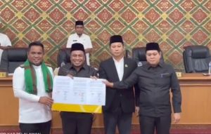 DPRD Pelalawan Gelar Rapat Paripurna, KUA-PPAS Tahun 2023 Ditandatangani