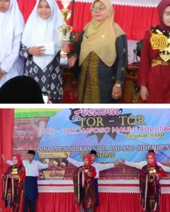 Mantap! SMP N. 6 Juara 1 Lomba Tari Tortor Tingkat Sekolah se Kota Padang Sidempuan