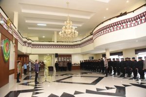 Polres Tapsel Tarik Ratusan Personel Gabungan dari Lokasi Pilkades Serentak
