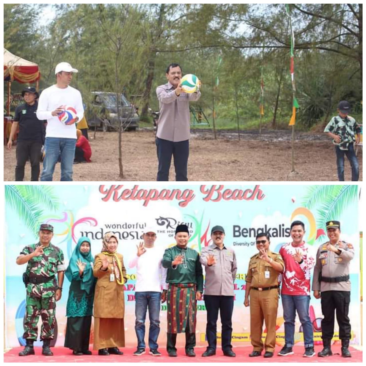 Program Bermasa Bupati Bengkalis, Pemdes Sungai Cingam Melaui Bumdes Adakan Festival Pantai Ketapang Beach    