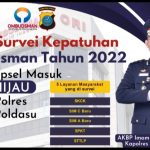 Kapolres Zamroni Sambut Kedatangan Kanit IV Biro Provos Div Propam Polri