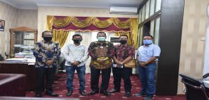 Jelang HUT Ke-XIII PINDO MERDEKA Walikota P. Sidimpuan Terima Audiensi Petinggi Surat Kabar Pindo Merdeka