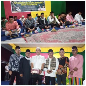 Desa Teluk Lecah Gelar Istighosah dan Dzikir Bersama di Malam pertukaran tahun 2022 – 2023   