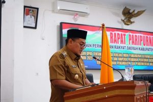 Rapat Paripurna Awal Tahun 2023, DPRD Tanah Datar Sepakat 2 Ranperda menjadi Perda    