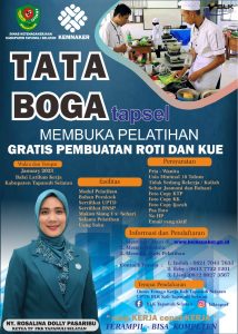 Mantul! Pemkab Tapsel Buka Pelatihan Pembuatan Roti dan Kue Secara Gratis