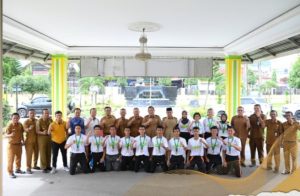 Walikota Lepas 14 Atlet kontingen SAC Sumut Asal Kota Padang Sidempuan