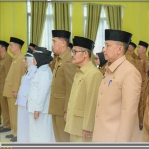 Walikota Irsan Lantik Nurcahyo sebagai Kadis Kominfo kota Padang Sidempuan 