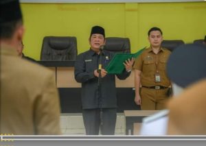 Walikota Sidempuan Lantik Pejabat Eselon II, III dan IV