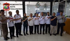 Bapak Walman Riadi Girsang Asisten 3 Pemko Tanjung Balai HAdiri Coffe Morning Pembukuaan Pelabuhan Teluk Nibung Di Kota Tanjung Balai