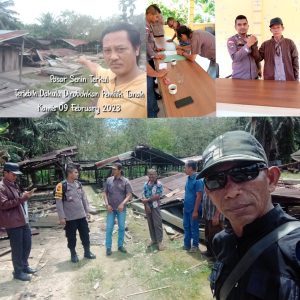 Binmas Polsek Rupat Bripka Angga Bayu Pratama Selesaikan Kasus Dua Pihak Salah Faham Mis Komukasi Robohnya Pasar Senin Tertua Pulau Rupat