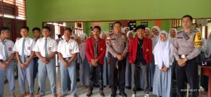 Iptu Siswoyo,SH Kapolsek Rupat Sosialisasi Bahaya Narkoba Edukasi Siswa/i SMAN 1 Rupat, Cegah Dan Berantas    