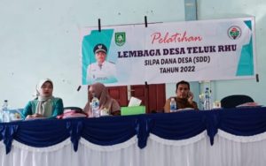 Pemdes Teluk Rhu Kec.Rupat Utara Gelar Pelatihan Lembaga Desa