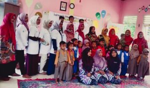 UPT.Puskesmas Teluk Lecah Gencar Dan Giat Crash Program Imunisasi Polio, Para Ibu Antusias Bawa Anaknya Usia 0-59 Bulan Keposyandu