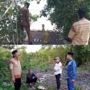 Pemangku Wali Raja KKSSI Bengkalis,Sambut Camat Rupat,Tomasy dan Ketua FoMPGPR Kunjungan Perdana/ Berziarah Makam Sejarah Batupanjang Dan Situs Kerajaan Roepat   