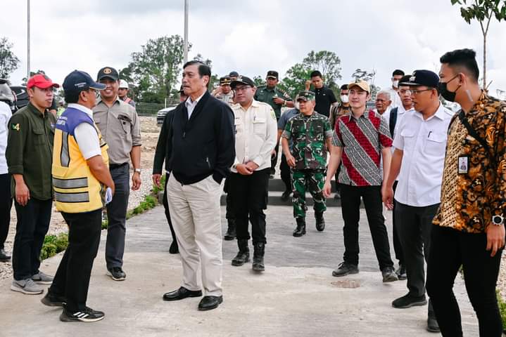 Menko Marves Tinjau Kembali TSTH2 di Humbang Hasundutan