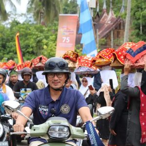 Kabupaten sijunjung Kembali Di kunjungi Sandiaga Uno 