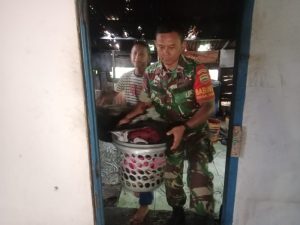 Sebuah Rumah Warga Kel.Tj.Kapal  Rupat Hangus. Arianti (48) Seorang  IRT Ikut Korban Bakar
