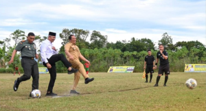 Wali Kota Padangsidimpuan Hadiri Pembukaan Turnamen Sepak Bola Piala IKANAS