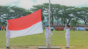 Wali Kota Padang Sidempuan, Irsan Efendi Nasution bertindak sebagai Inspektur Upacara (Irup) pada pelaksanaan Upacara peringatan Hari Lahir Pancasila Tahun 2023